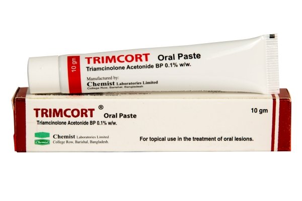 Trimcort Oral Paste.