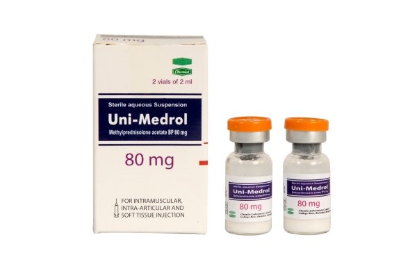 Inj. Uni-Medrol 80.